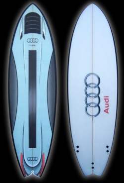Audi- Surfboard -Design, Creative, New Product Development